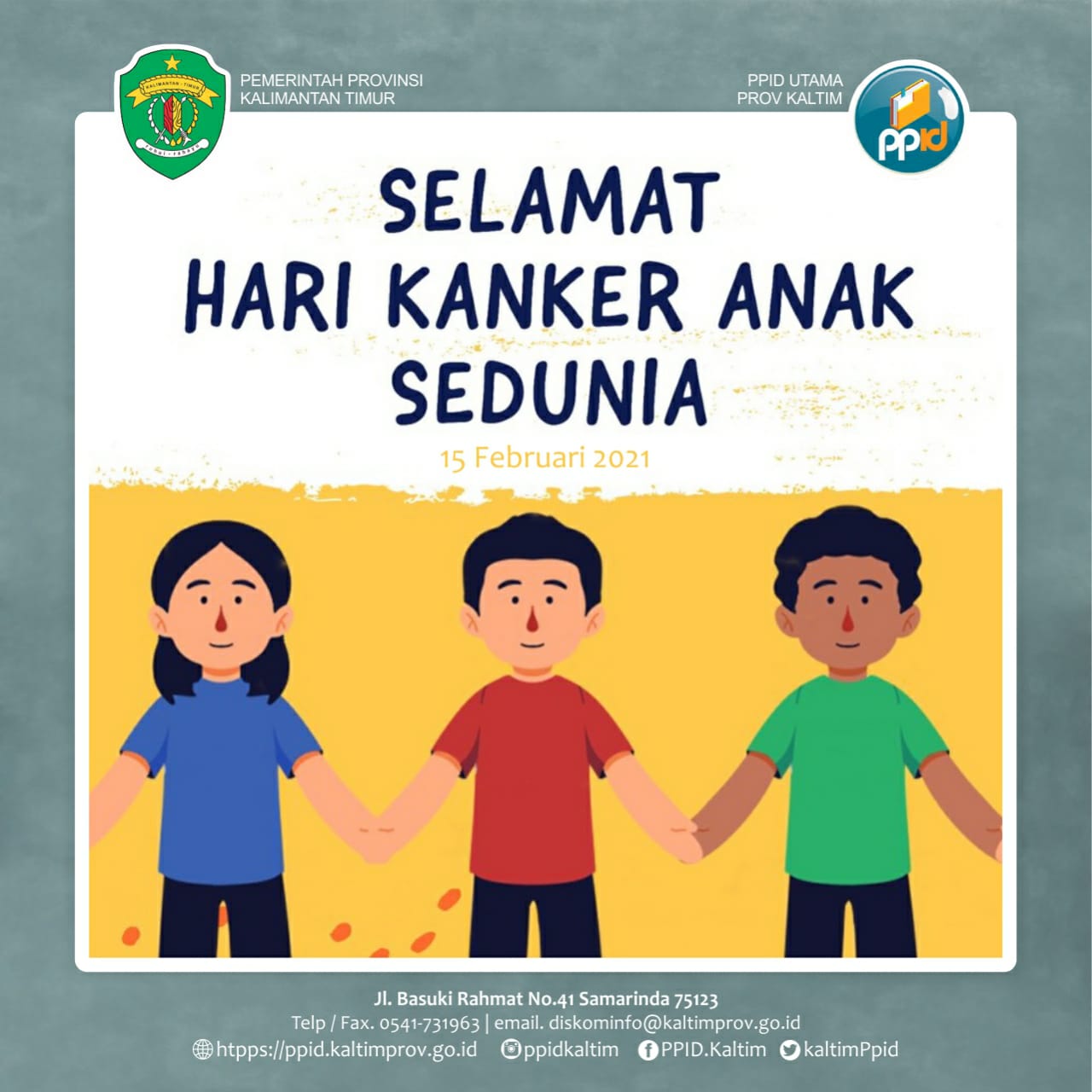 HARI KANKER ANAK SEDUNIA
